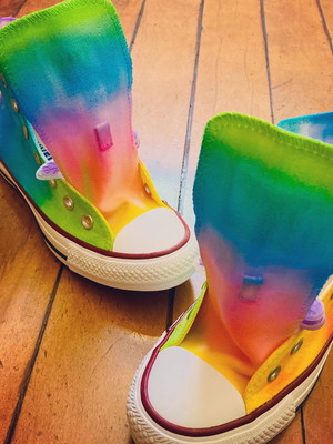All star cano alto tye dye