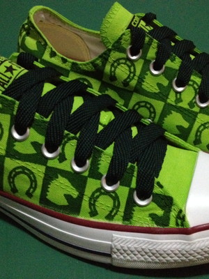 All star pintado a mão cavalos
