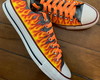 Imagem 1 - All Star Pintado a Mão Chamas