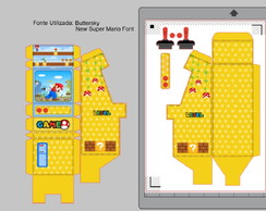Arcade Fliperama Mario Bros + 4 Arquivos a Sua Escolha
