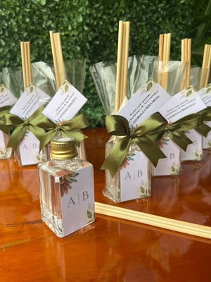 Aromatizador de ambiente - lembrancinha para casamento