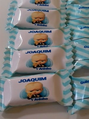Balas personalizadas de iogurte ou freegells