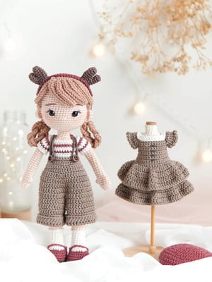Boneca grace em amigurumi