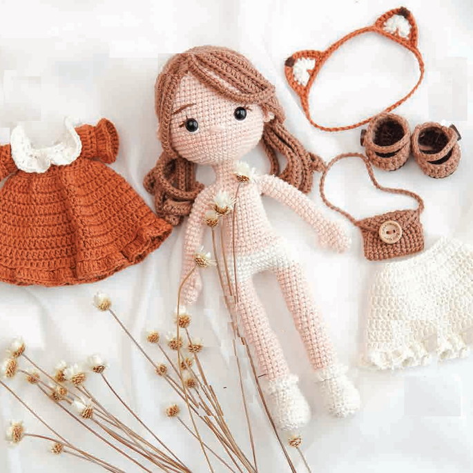 Imagem 3 - Boneca Mia em Amigurumi