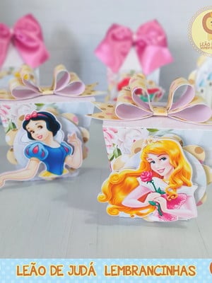 Caixinha para festa tema princesas