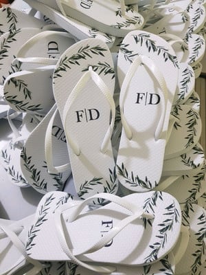 Chinelos personalizado
