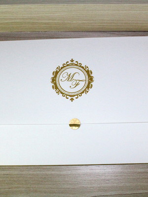 Convite de casamento