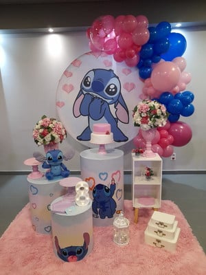 Decoração aniversário stitch (locacao sp )