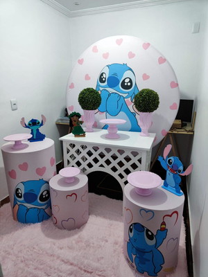 Decoração lilo & stitch aluguel betim