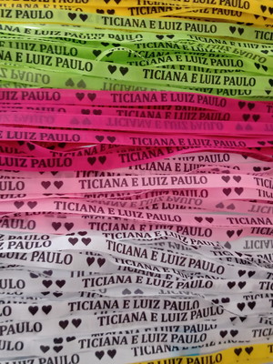 Fitas personalizadas - 150 unid