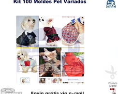 Kit 100 Moldes Pet Variados Em Pdf