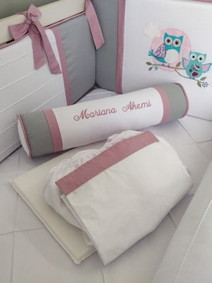 Kit berço coruja básico