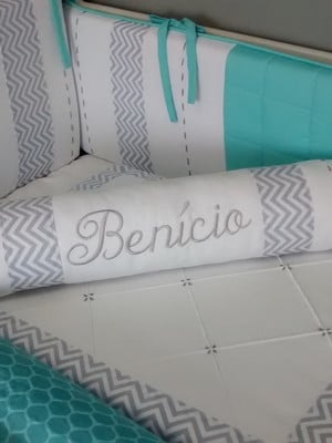 Kit berço menino colmeia