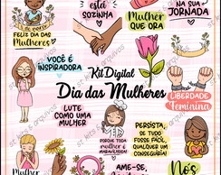 Kit Digital Dia das Mulheres