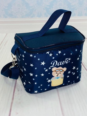 Lancheira térmica personalizada ursinho