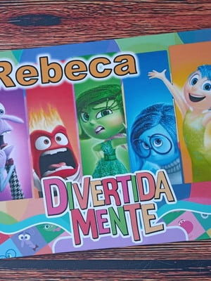 Livro de colorir personalizado - divertidamente