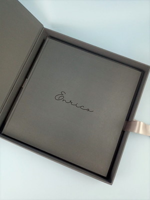 Livro do bebê e caixa personalizado
