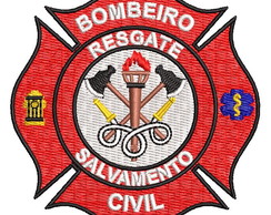 Matriz de Bordado - Bombeiro Civil
