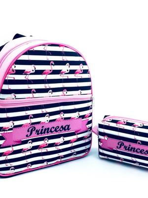 Mochila personalizada c/ nome da criança