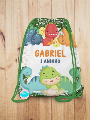 Mochilinha dinossauro baby