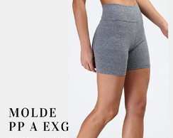 MOLDE (EM PDF) BERMUDA FEMININA PP AO EXG