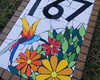 Imagem 1 - Número em Mosaico - Beija Flor