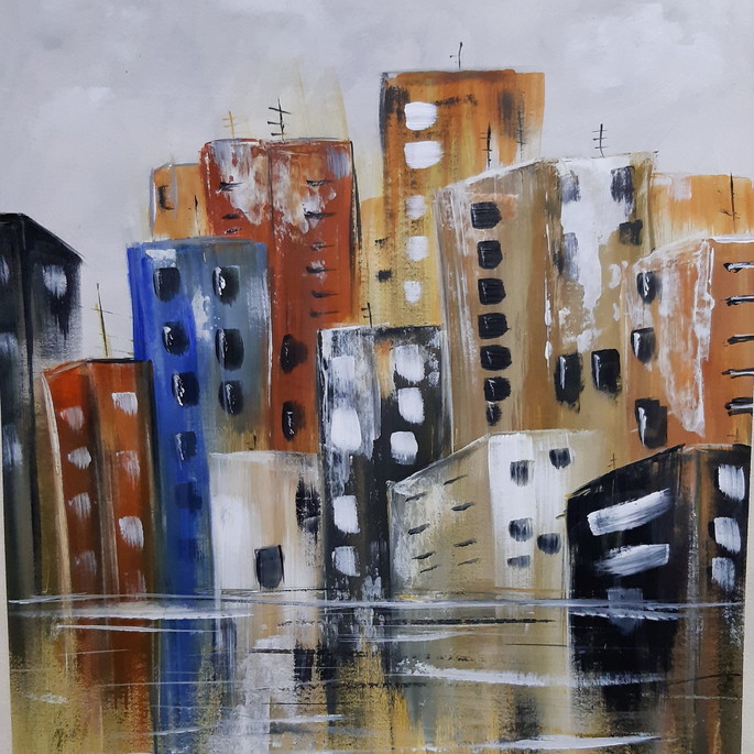 Imagem 1 - Painel Pintura Art Pop em Acrílico
