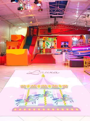 Carrossel tapete festa infantil