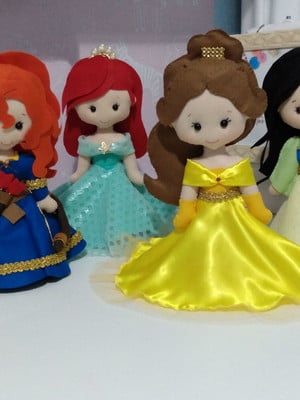 Princesas de feltro