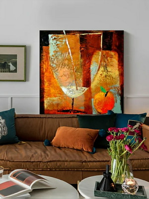 Quadro abstrato decorativo