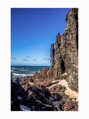 Quadro decorativo praia da pipa, tela canvas 60x90cm