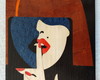 Imagem 1 - Quadro em Marchetaria - Mulher Elegante - 01