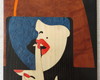 Imagem 5 - Quadro em Marchetaria - Mulher Elegante - 01