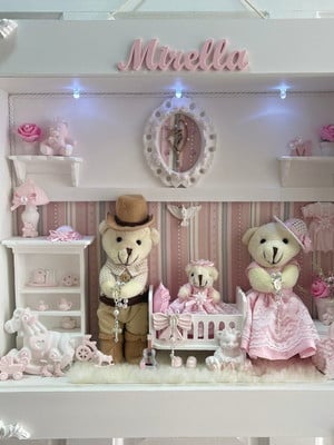 Quadro maternidade amor maior - country baby