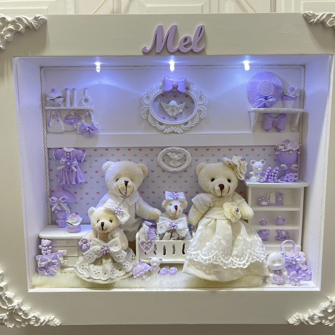 Imagem 2 - Quadro Maternidade Amor Maior - Lilás