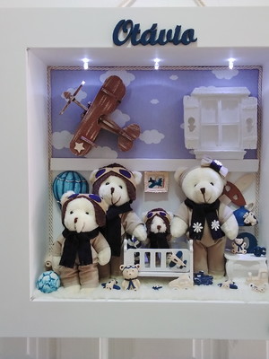 Quadro maternidade pingo de amor - aviadores