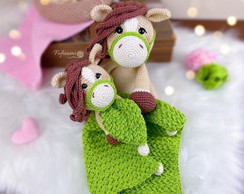 Receita Cavalo Amigurumi e Naninha