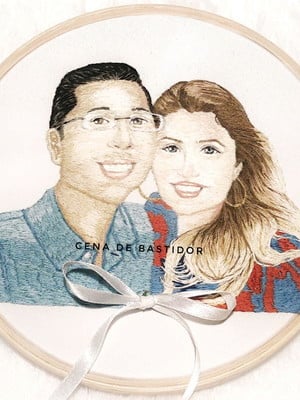 Retrato bordado
