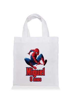 Sacolinha para lembrancinha personalizada - homem aranha