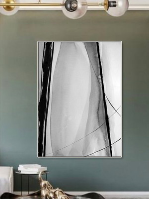 Tela abstrata minimalista - reprodução fine art*