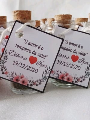 Tempero do amor lembrancinha